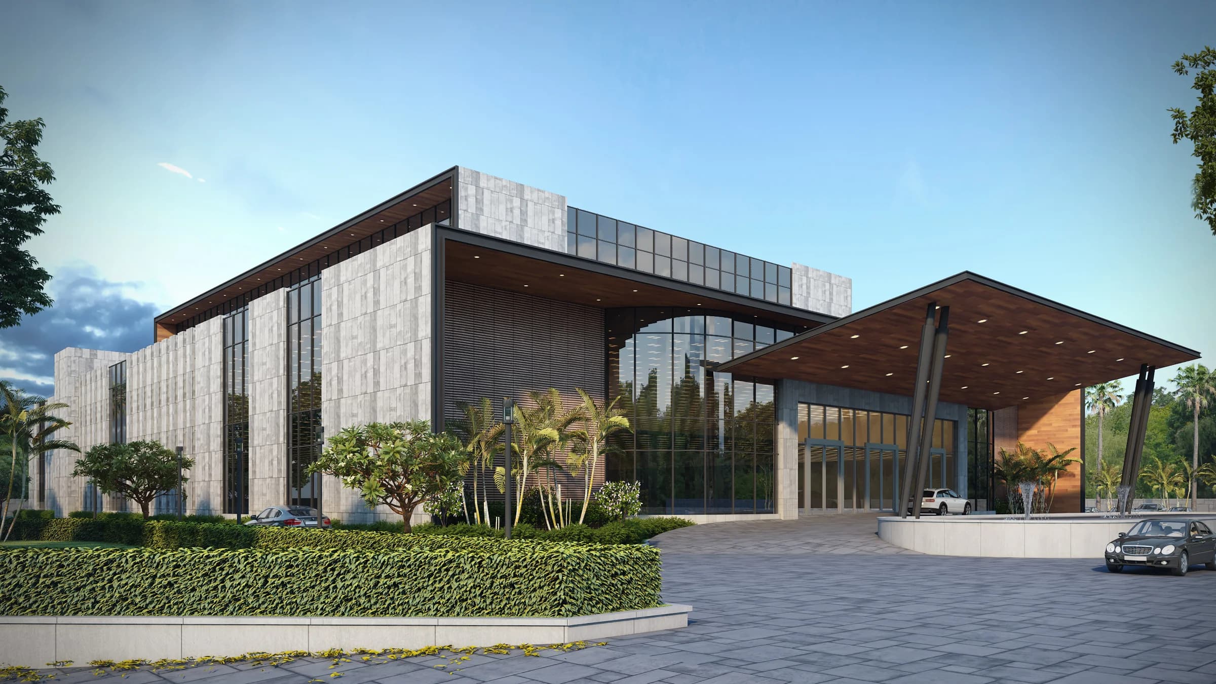 Convention Centre — Large-Scale Commercial Visualization — image 2