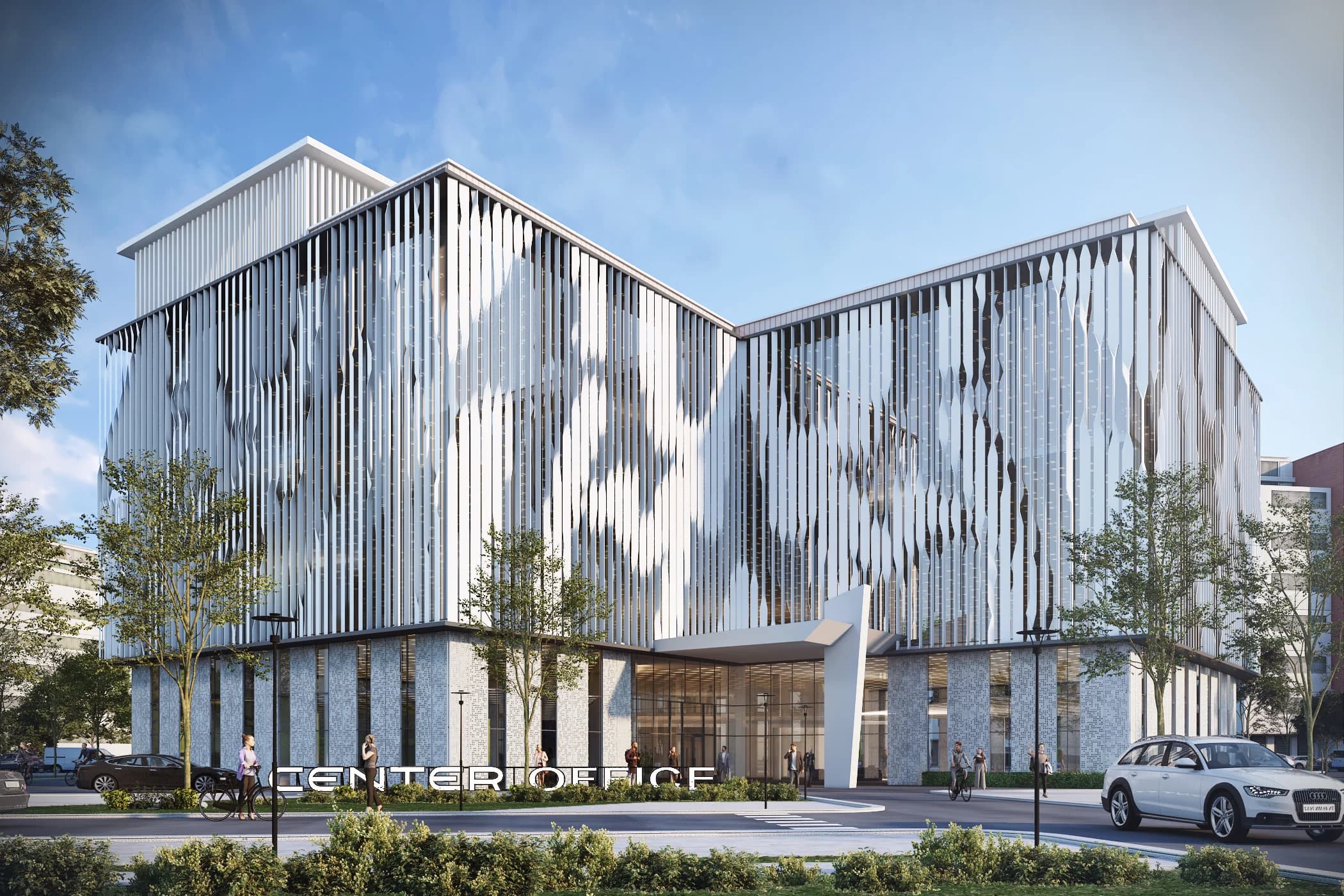 Multi-Specialty Hospital — Exterior Architectural Rendering — image 4