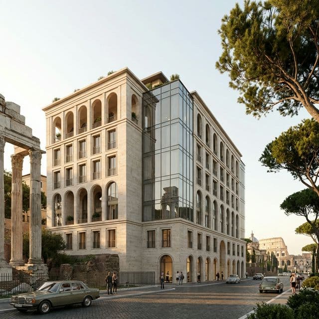 3D Rendering in Rome