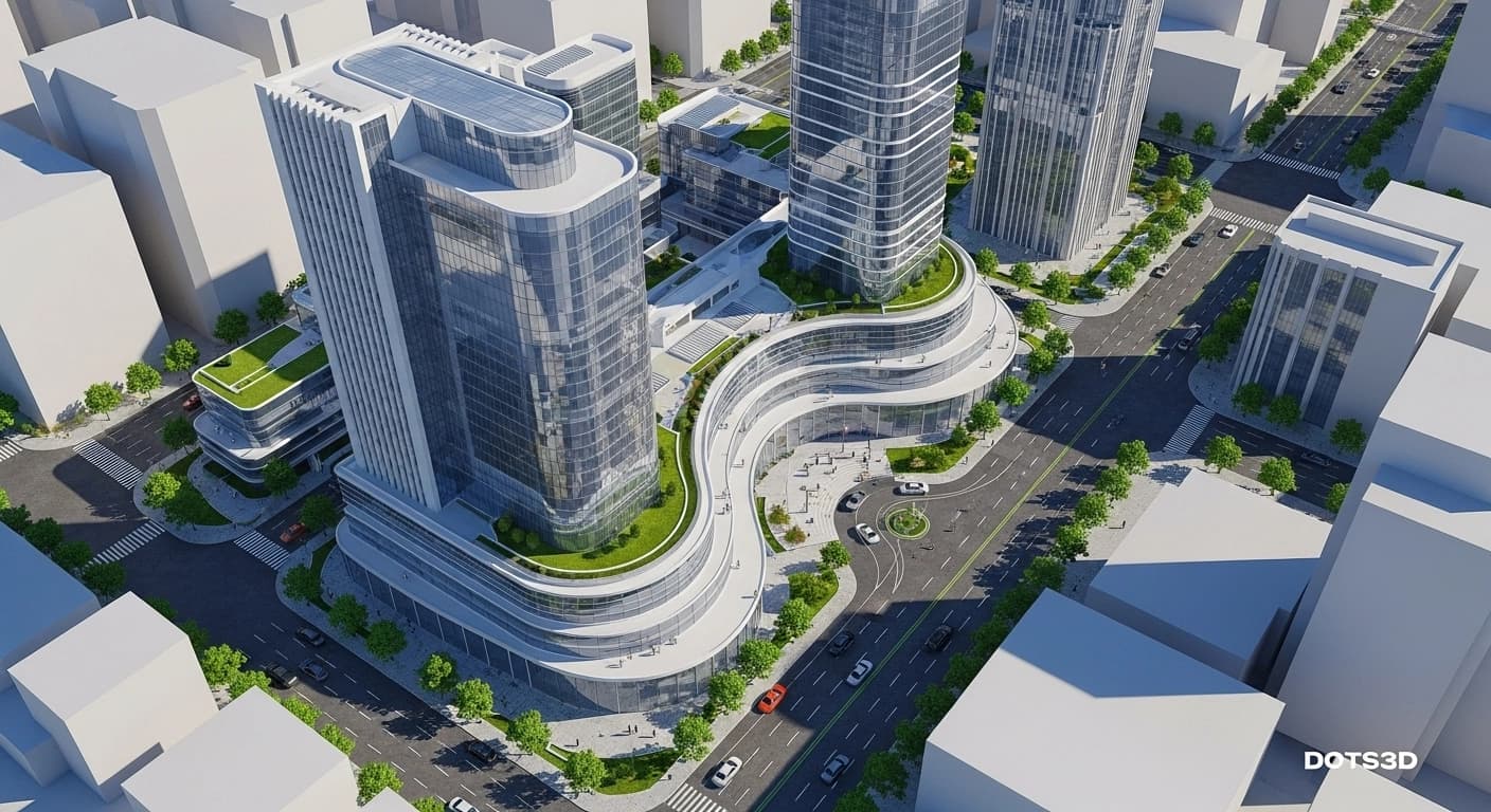 Architectural Plan Rendering